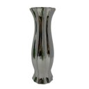 Ver imagem 2 de Vaso alto trabalhado prata com samambaia artificial