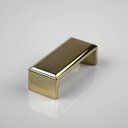 Ver imagem 1 de Puxador Creta Zen 192mm Gold Zp3950.a00