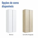 Ver mais imagens de Guarda Roupas 2 Portas Cor Carvalho Araguaia Linha Essencial