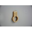 Ver imagem 1 de Puxador Ponto Antique Zen Dourado ZP5404