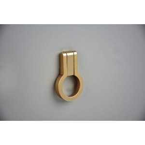 Puxador Ponto Antique Zen Dourado ZP5404