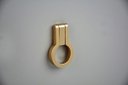 Ver imagem 1 de Puxador Ponto Antique Zen Dourado ZP5404