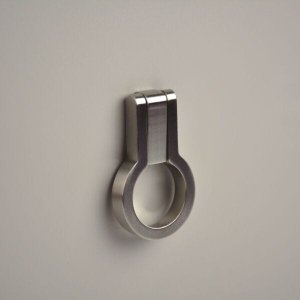 Puxador Ponto Antique Zen Níquel Escovado ZP5404.916