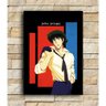 Placa Decorativa - Cowboy Bebop: Spike Spiegel - Pequena - 1