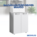 Ver imagem 2 de Balcão Multiuso Denver 2 Portas Mdp Branco Aramóveis