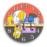 Relógio de Parede Decorativo Homer Simpson Tomando Chopp 35cm - 1