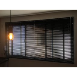 Persiana Horizontal Preta - 1,60m Larg X 1,20m Alt - Alumínio 25mm - Persianet - 6