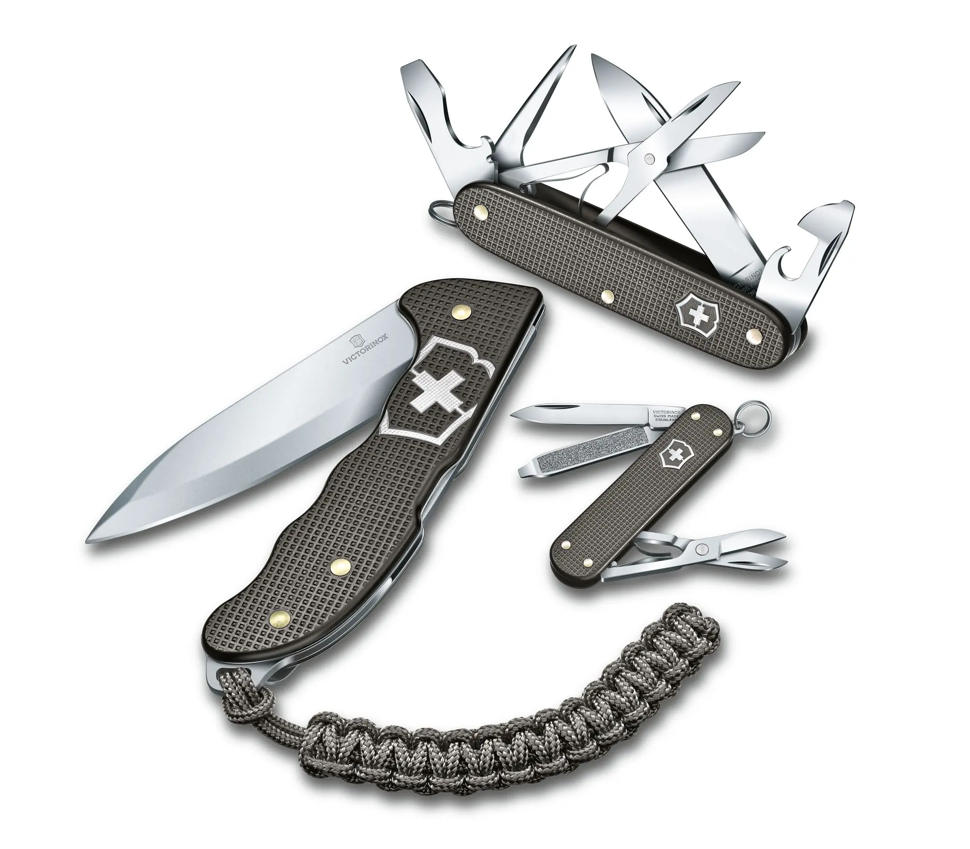 Canivete Suiço Victorinox Pioneer Alox Thunder Gray 93mm 0.8231.L22 - 6