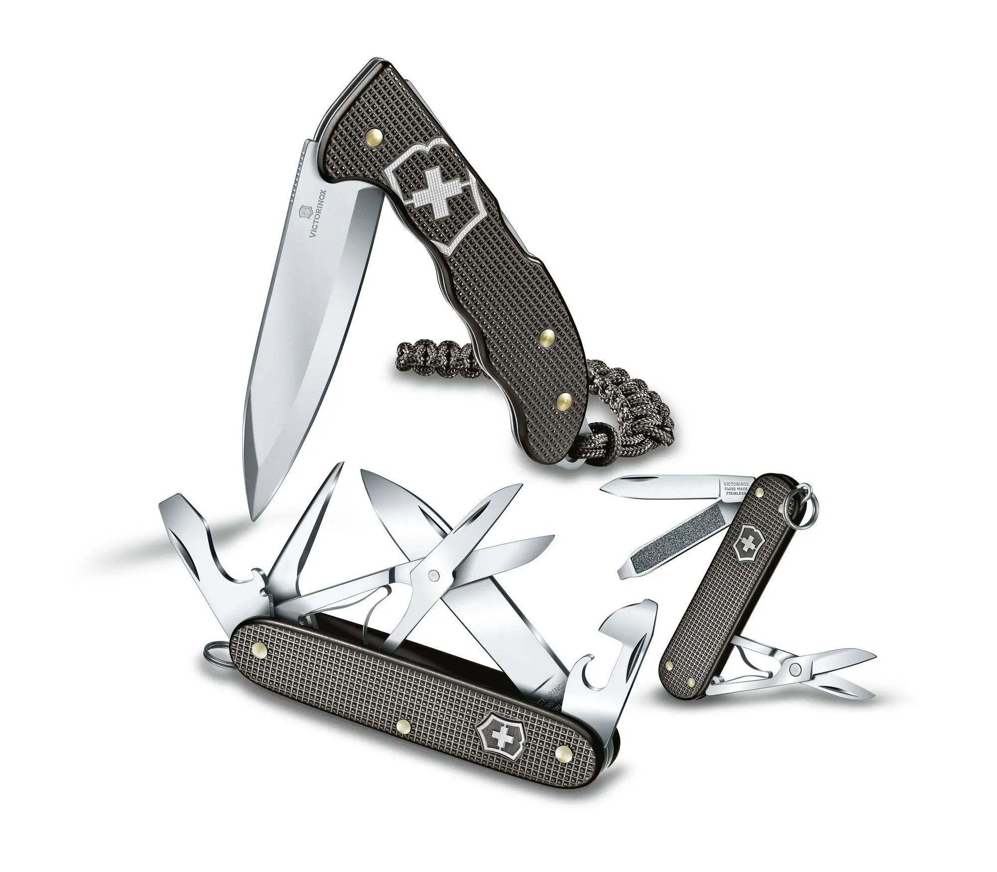 Canivete Suiço Victorinox Pioneer Alox Thunder Gray 93mm 0.8231.L22 - 7