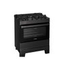 Fogão Esmaltec 5 Bocas Ideal Top Glass Mesa de Vidro Forno 84 Litros Preto T5vap Bivolt - 2