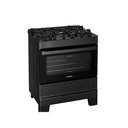 Ver imagem 2 de Fogão Esmaltec 5 Bocas Ideal Top Glass Mesa de Vidro Forno 84 Litros Preto T5vap Bivolt