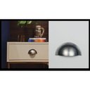 Ver imagem 3 de Puxador Shell Zen 64mm Rosê ZP4318