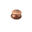 Ver imagem 2 de Puxador Ponto Beetle Base Ganada - Vecchio Cobre