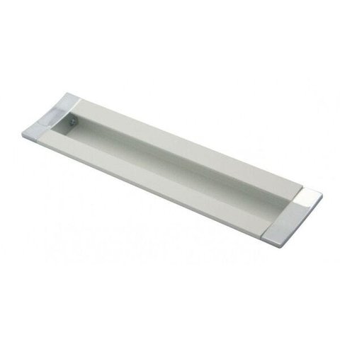 Puxador de Embutir Smart Zen 288mm Fosco com Cromado ZP0059.46