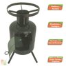 Fogareiro a Lenha Disco Panela Camping - 3