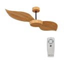 Ver imagem 1 de Ventilador de Teto com Controle Remoto Natuvent Flower no Light 2 Pás Madeira Freijó