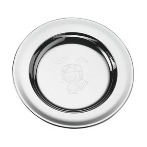 Prato Infantil Baby Friends em Aço Inox 23 cm Tramontina