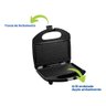 Sanduicheira Chapa Mini Grill Misteira 800w Tostex Elétrica 2 em 1 Toast Antiaderente 110v Elgin - 3