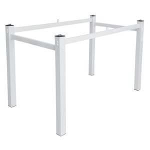 Pés para Mesa de Jantar Base de Mesa 1,20 para Tampos de Vidro Madeira ou Granito Branco Ql