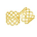 Ver imagem 5 de Conjunto 4 Anéis para Guardanapos Metal Dourado Rojemac