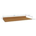 Ver imagem 2 de Tampo Mdp 15mm para Balcão de Cozinha 120cm Multimóveis Cr20290 Nature