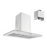 Coifa de Ilha Tramontina Slim Isla 90 Split em Aço Inox com Acabamento Scotch Brite 90 cm 220 V - 1