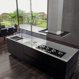 Coifa de Ilha Tramontina Slim Isla 90 Split em Aço Inox com Acabamento Scotch Brite 90 cm 220 V - 4 Coifa de Ilha Tramontina Slim Isla 90 Split em Aço Inox com Acabamento Scotch Brite 90 cm 220 V - 4