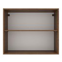 Ver imagem 7 de Armário Aéreo 80 Cm 2 Portas Rustic/crema Agata Madesa