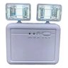 Luminária de Emergência Recarregavel 2 Farois Lâmpada LED Iluminaçao Luz Casa Comercio Empresa - 2