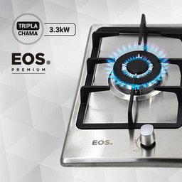Cooktop a Gás 05 Bocas Eos Inox 90cm Ecg05ib Bivolt - 3
