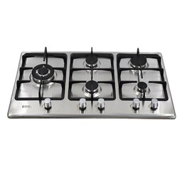 Cooktop a Gás 05 Bocas Eos Inox 90cm Ecg05ib Bivolt - 1