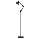 Ver imagem 3 de Luminária Abjaur Articulada Chao Metal Lustre Flexivel Coluna 190cm