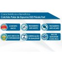Ver imagem 2 de Cama Box c/Auxiliar Solteiro: Colchão Espuma Polar D23 Pérola Gray + Base CRC Rústico Black(