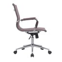 Ver imagem 4 de Kit 6 Cadeiras de Escritório Diretor Eames em Couro - Café