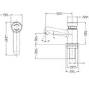 Ver imagem 2 de Torneira para Banheiro de Mesa Docol Pressmatic Compact 1/2" Chrome
