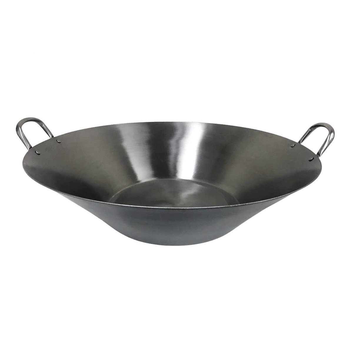 Tacho Aço Inox Beira Alta Chapa 1mm Fritura Cozinha 36cm 6L - 1