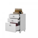 Ver imagem 3 de Gaveteiro com Rodízios 3 Gavetas Bho 29 Office 