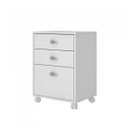 Ver imagem 2 de Gaveteiro com Rodízios 3 Gavetas Bho 29 Office 