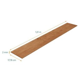 Kit com 30m² Piso Vinílico em Régua 17,78cm x 2mm x 1,21m Sofisticato Ruffino - 3