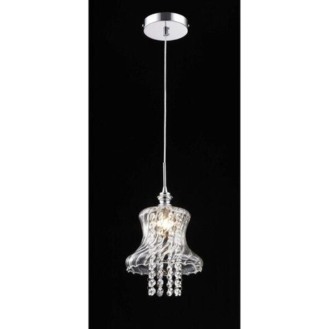 Pendente Vidro 1 Lâmpada Itamonte Iluminação