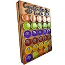 Ver mais imagens de Porta Cápsulas Café 30x40 Dolce Gusto - Nogueira - Cantinho do Café 30 Cápsulas