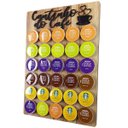 Ver imagem 1 de Porta Cápsulas Café 30x40 Dolce Gusto - Nogueira - Cantinho do Café 30 Cápsulas