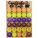 Ver imagem 5 de Porta Cápsulas Café 30x40 Dolce Gusto - Nogueira - Cantinho do Café 30 Cápsulas