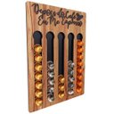 Ver imagem 5 de Porta Cápsulas Café 30x40 Nespresso - Nogueira - Depois do Café 40 Cápusulas