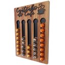 Ver imagem 6 de Porta Cápsulas Café 30x40 Nespresso - Nogueira - Cantinho do Café 40 Cápusulas