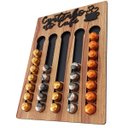 Ver imagem 2 de Porta Cápsulas Café 30x40 Nespresso - Nogueira - Cantinho do Café 40 Cápusulas