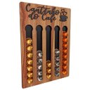 Ver imagem 7 de Porta Cápsulas Café 30x40 Nespresso - Nogueira - Cantinho do Café 40 Cápusulas