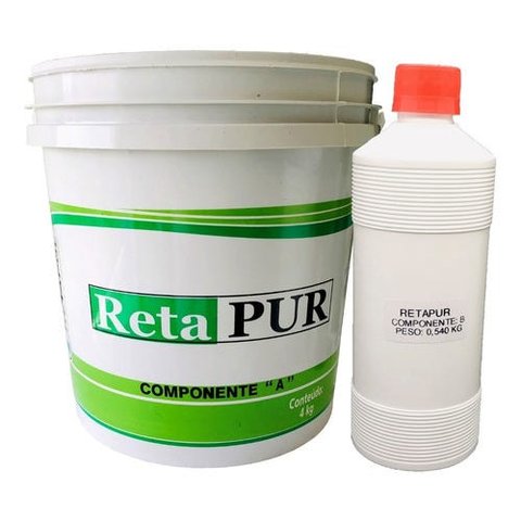 Super Kit Cola Pu Retapur para Madeira- Contém 06 Baldes