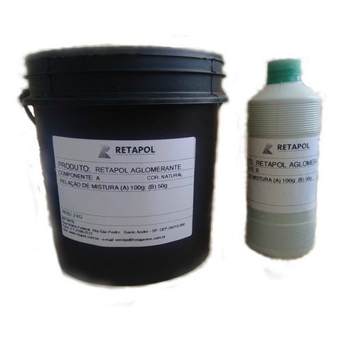 Resina Aglutinante para Piso de Borracha- Kit com 3Kg