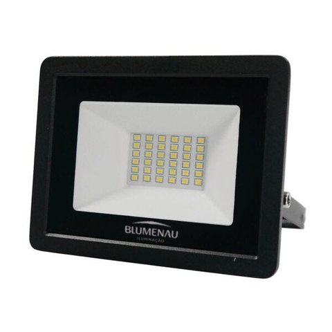 Refletor LED 30W Bivolt 3000K Branco Quente IP65 Blumenau